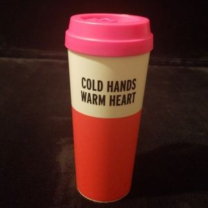 Kate Spade NY Thermal Mug, Cold Hands Warm Heart